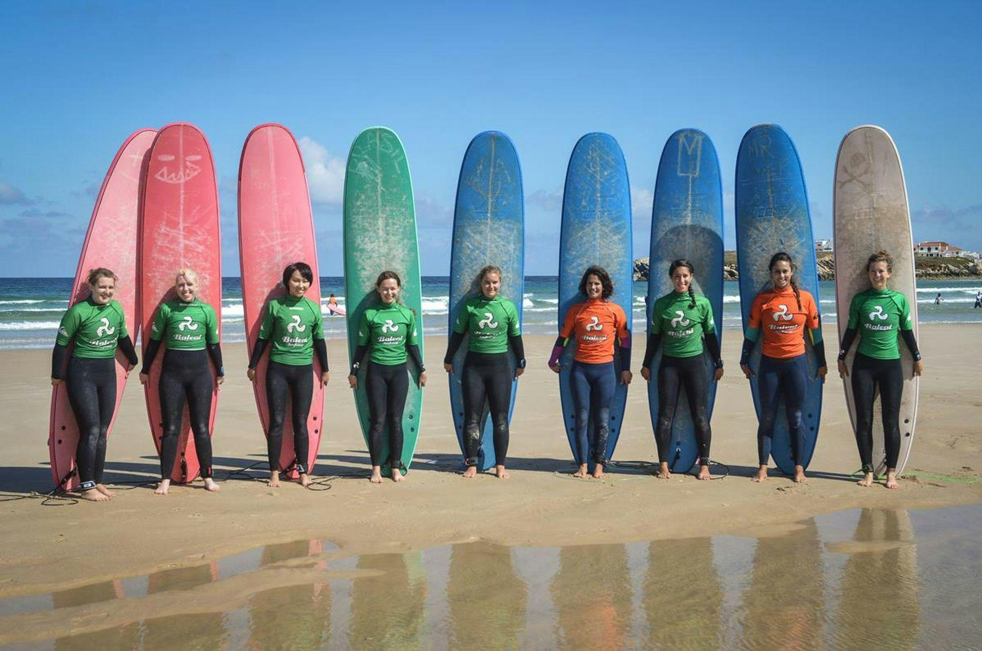 All Girls Surf Retreat in Peniche, Portugal