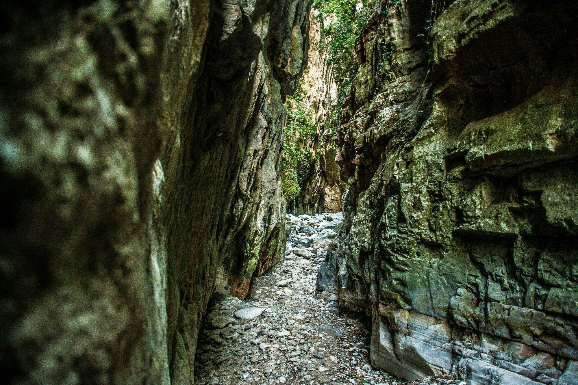 Hiking Ridomo Gorge