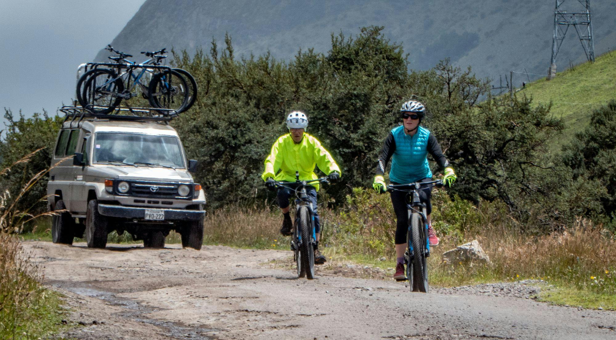 Five Days Biking Adventure from the Andes to the Amazon Rainforest