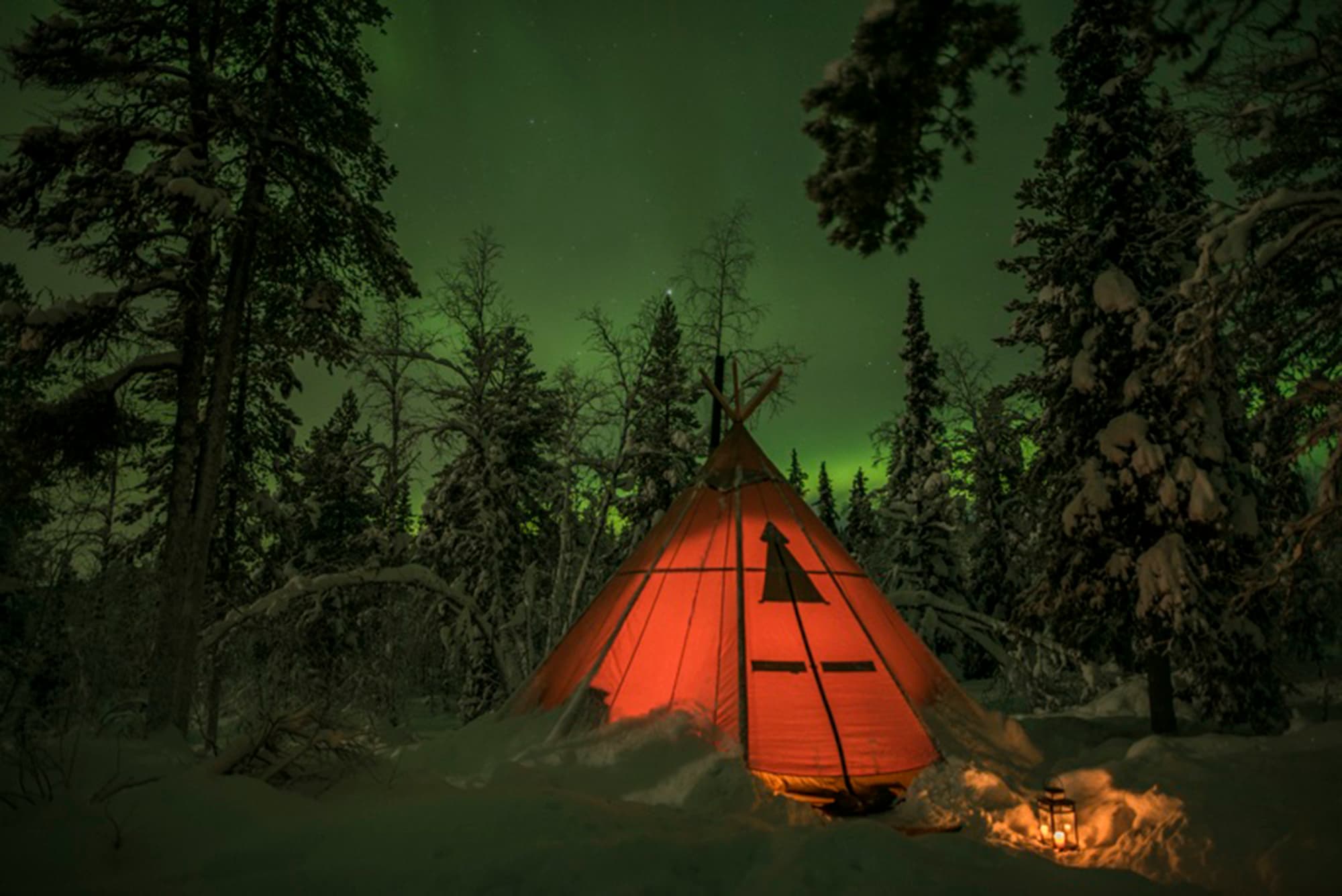 A Swedish Christmas under the Northern Lights