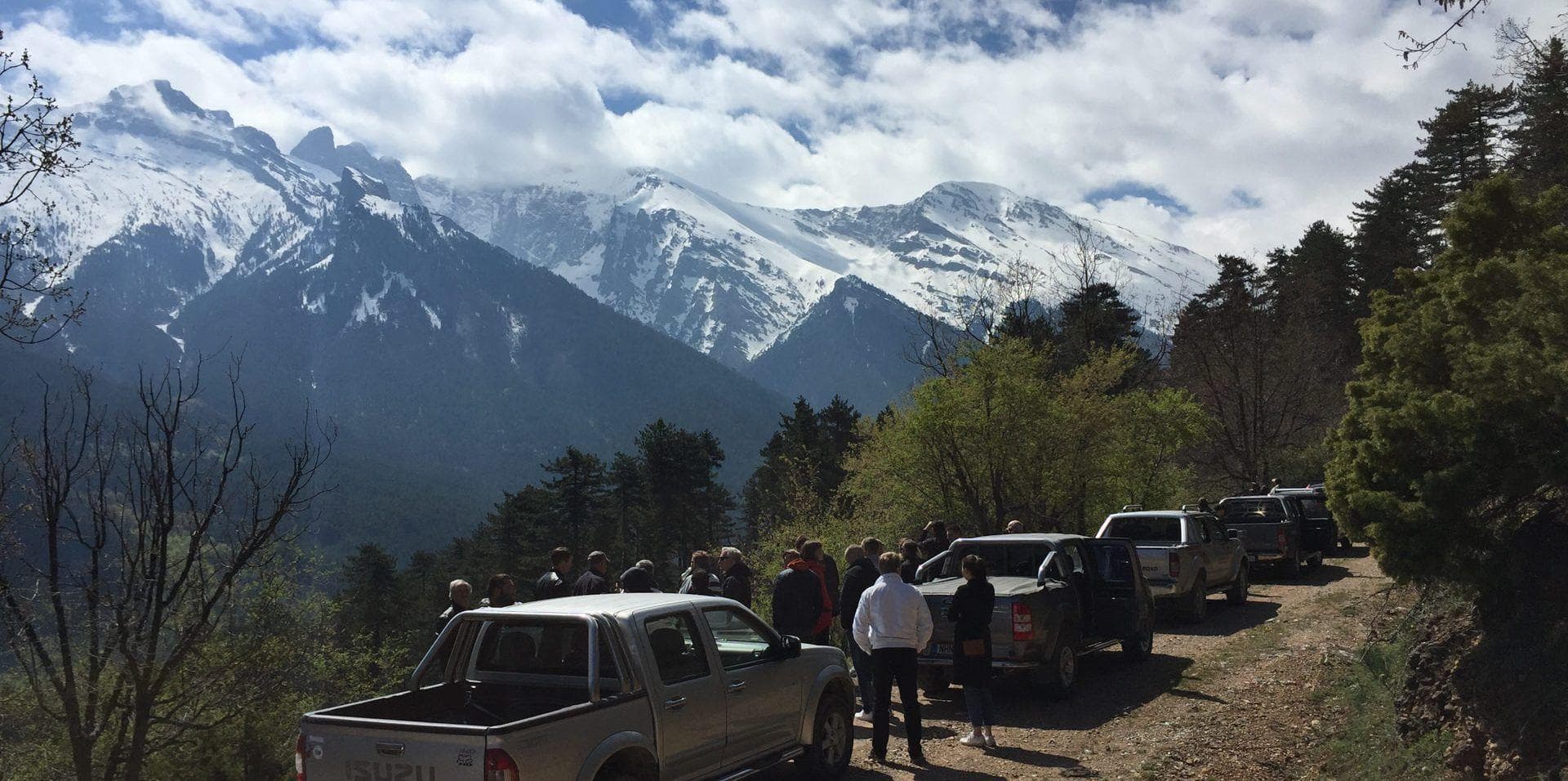 Explore Mount Olympus in a 4x4