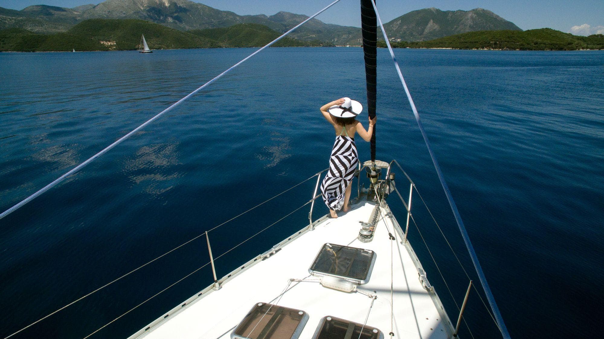 An Amazing Day Sailing Around Lefkada Island