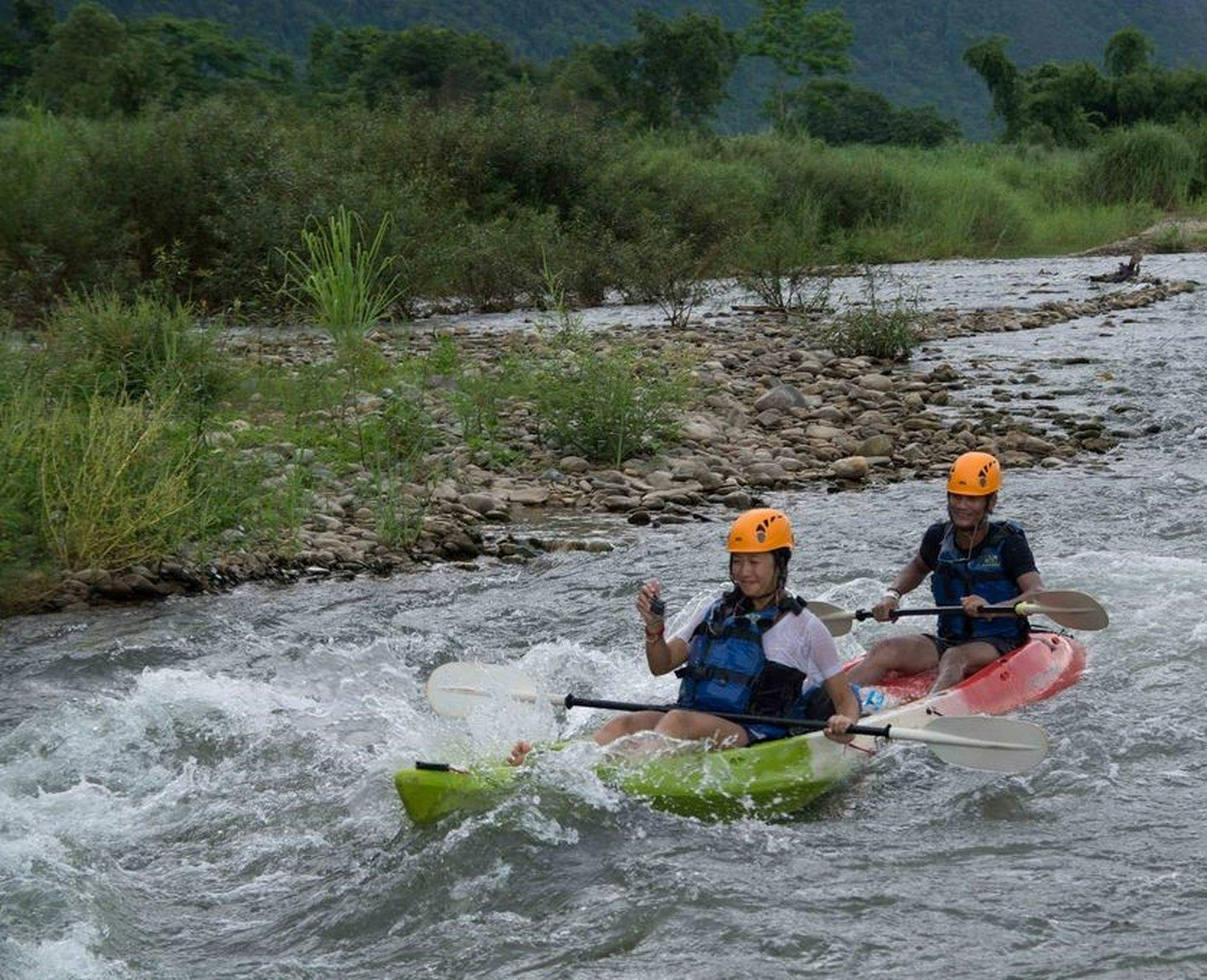 White Water Challenge in Nam Xeung River