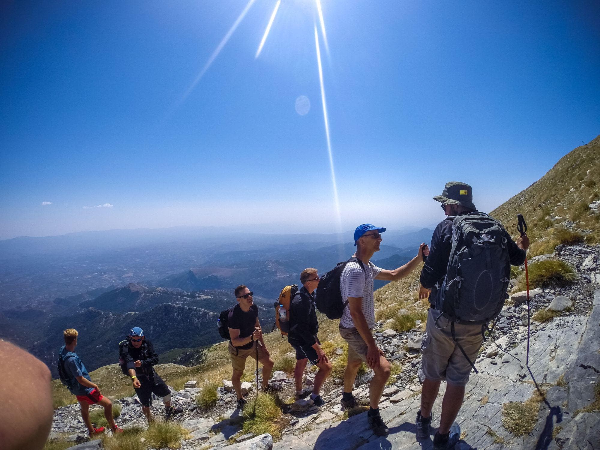 Hiking Taygetos Mountain