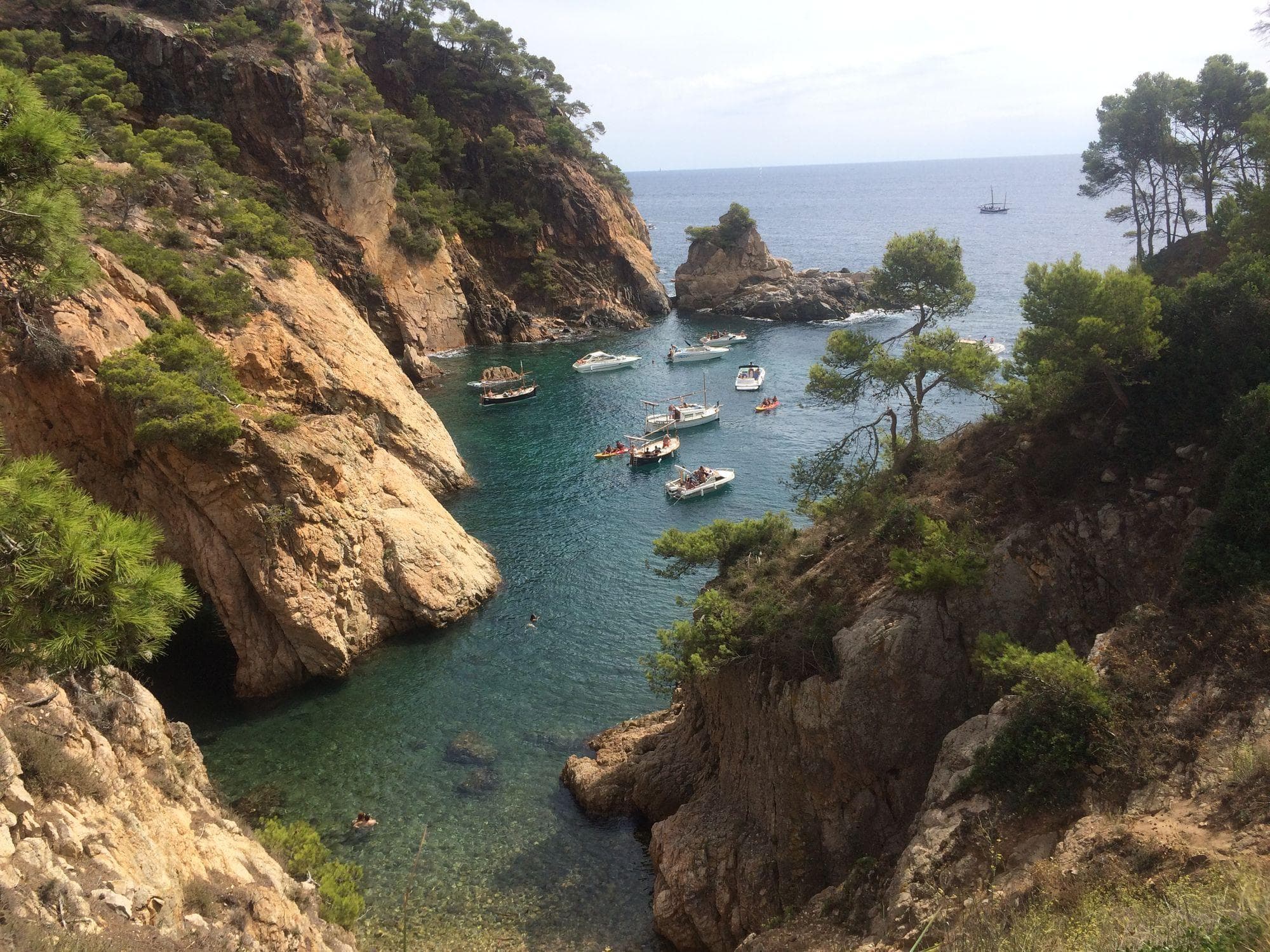 Hiking Costa Brava Coastal Path and Tossa de Mar