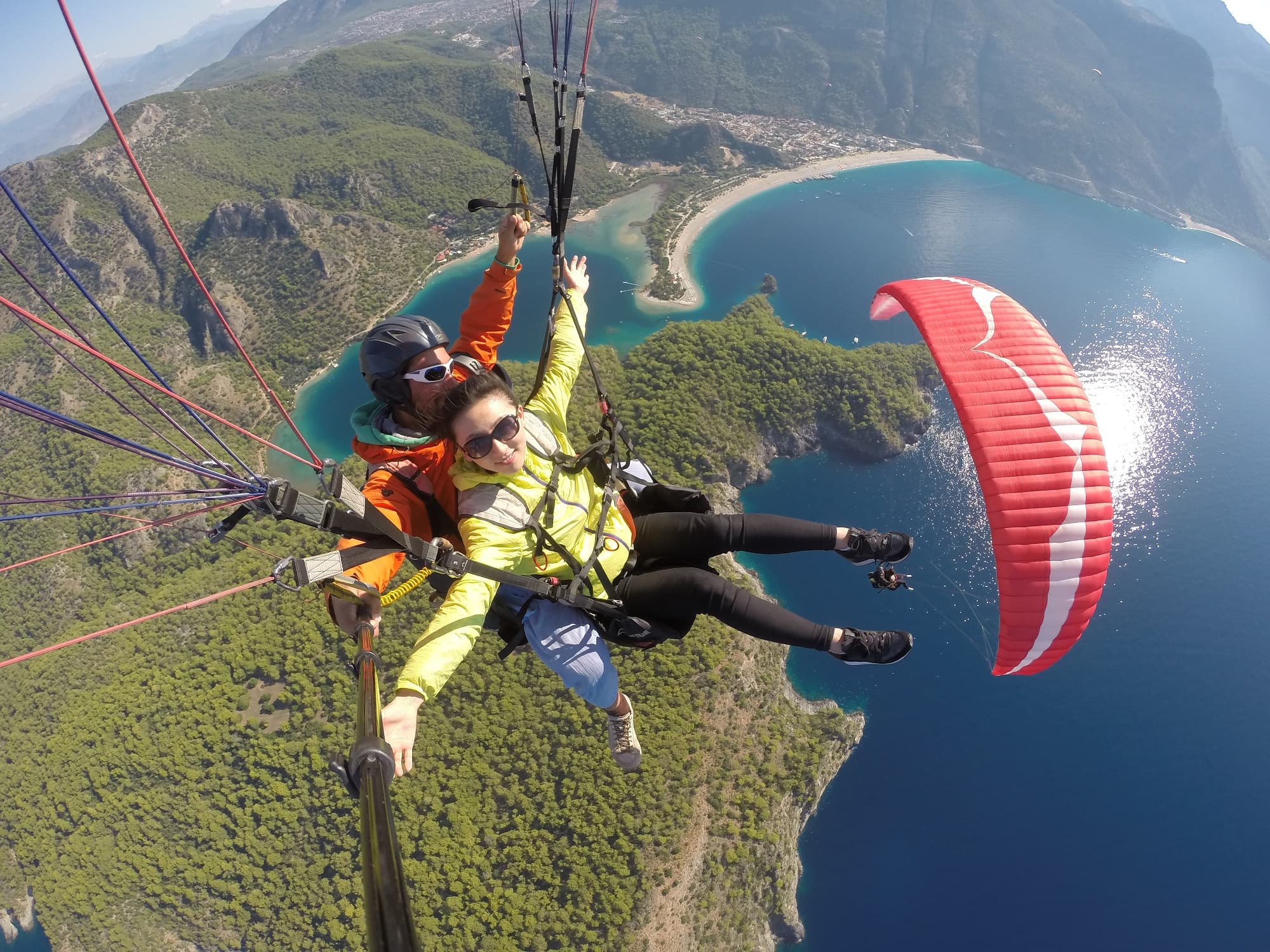 Tandem Paragliding Flight in Sicily