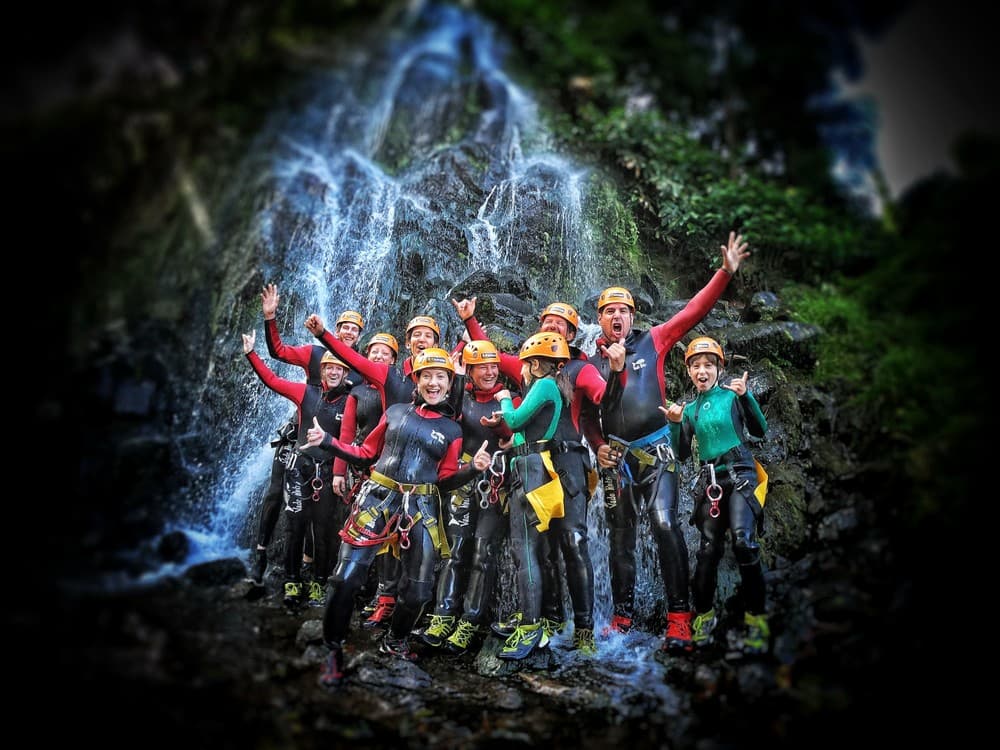Canyoning in Parque Natural da Ribeira dos Caldeirões