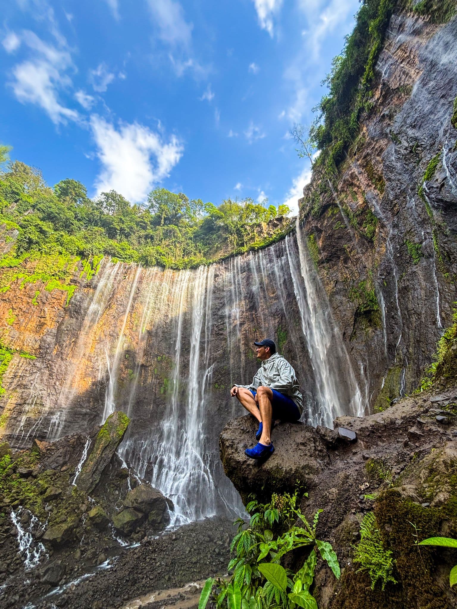 From Surabaya/Malang: Tumpak Sewu - Bromo Sunrise - Ijen Volcano Private Tour