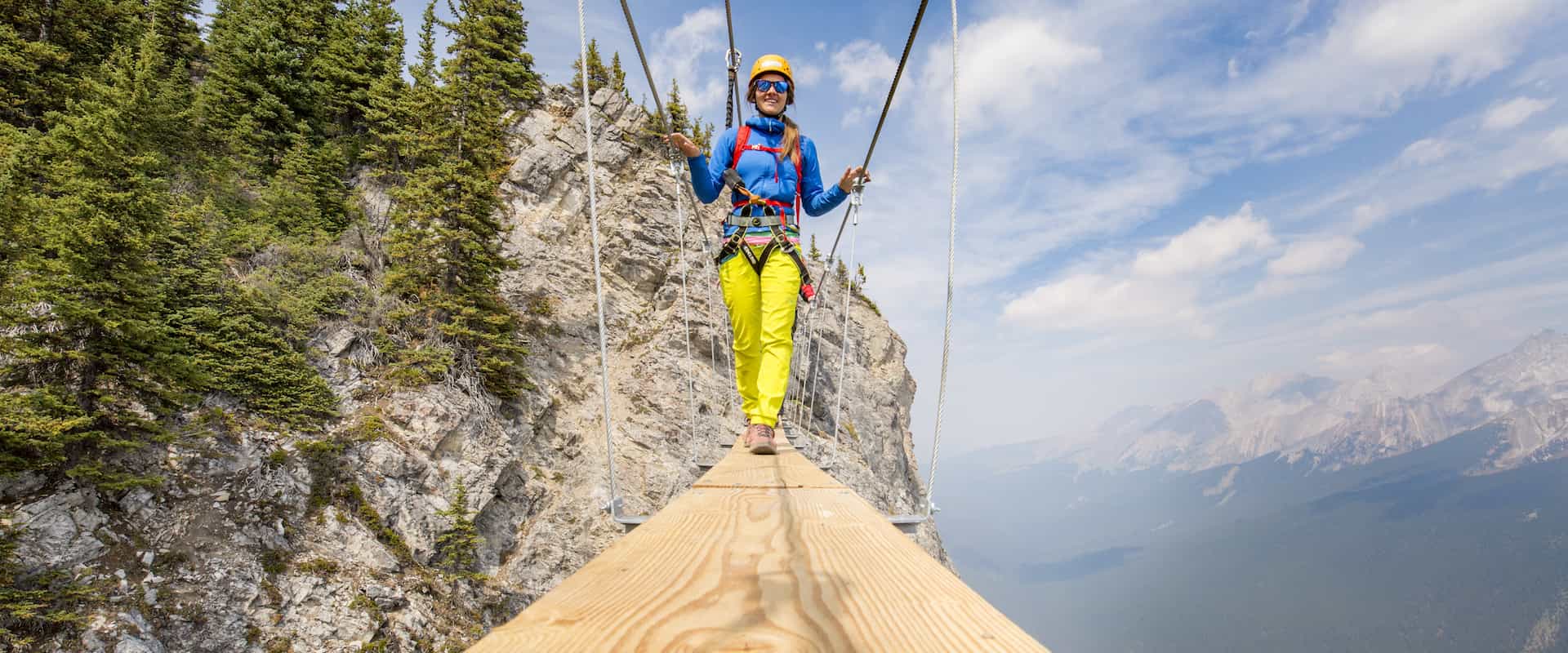 Via Ferrata on Mt Norquay’s Cliffs