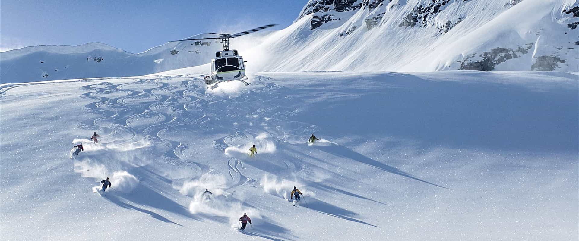 Heli Skiing in the Canadian Rockies