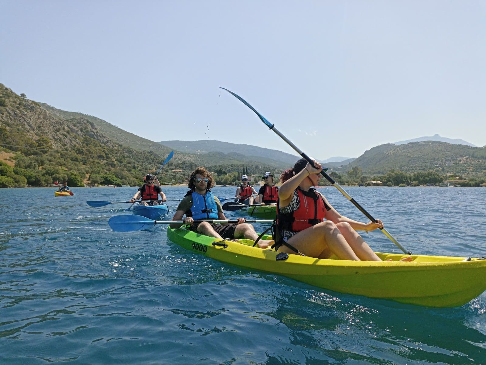 Sea Kayaking in the Athenian Coast