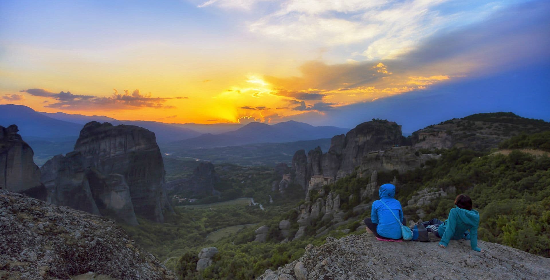 Hiking Meteora’s Hermit Caves (Sunset Hiking)