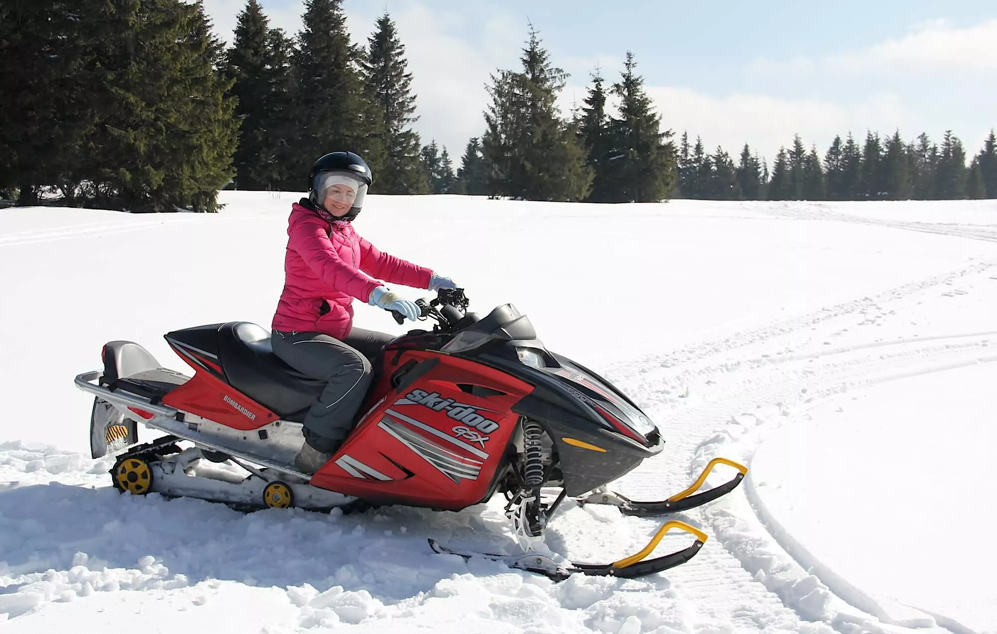 Snowmobile Safari in Tatra Mountains