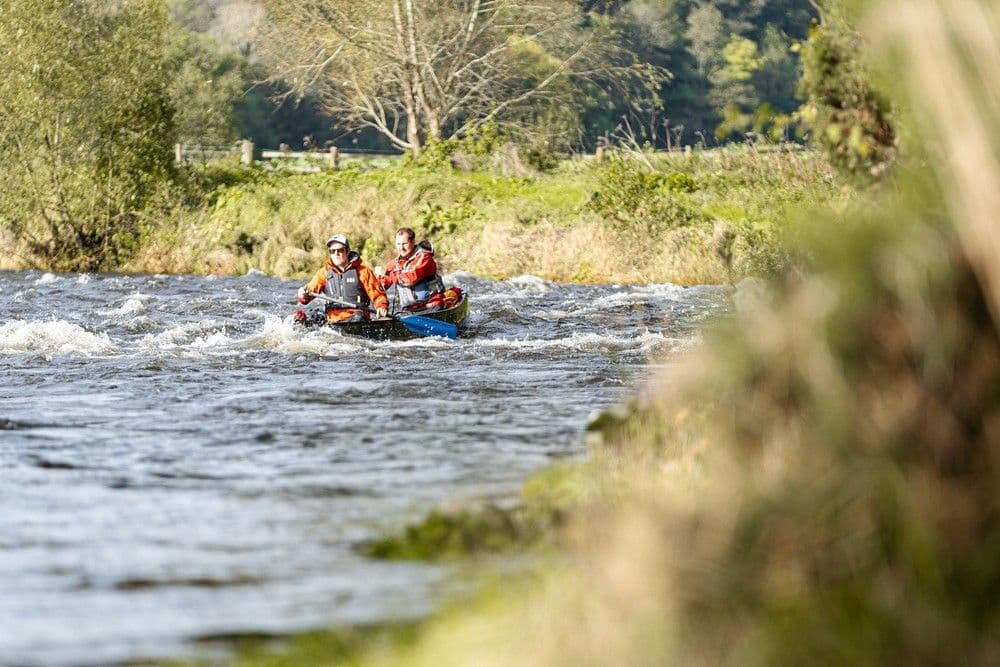 Canoeing River Tweed