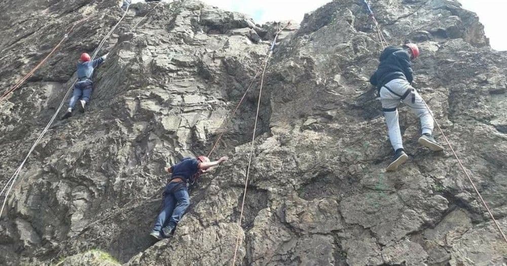 Climbing & Abseil Blackford Quarry